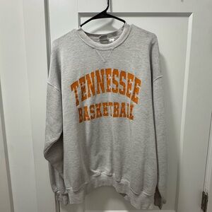 Gray Tennessee Basketball Sweater